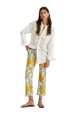 Tangle Cigarette Pants