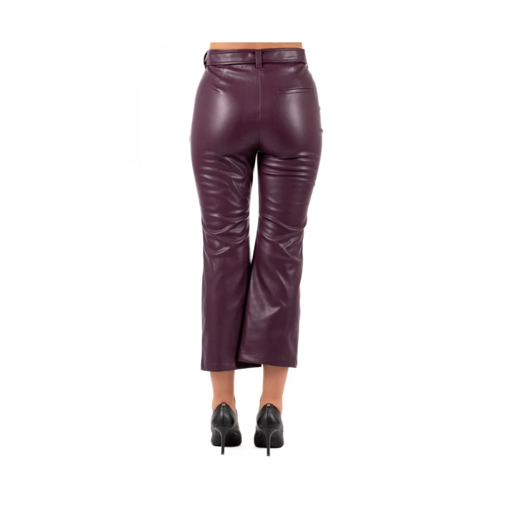 Liu Jo Damesbroek Stijlvol Purple Dames