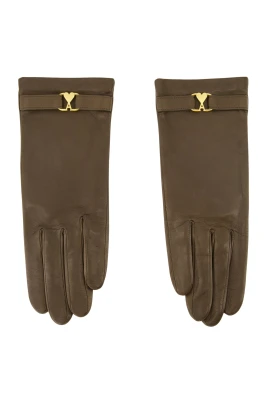 Bruna Läderhandskar Unisex Modell