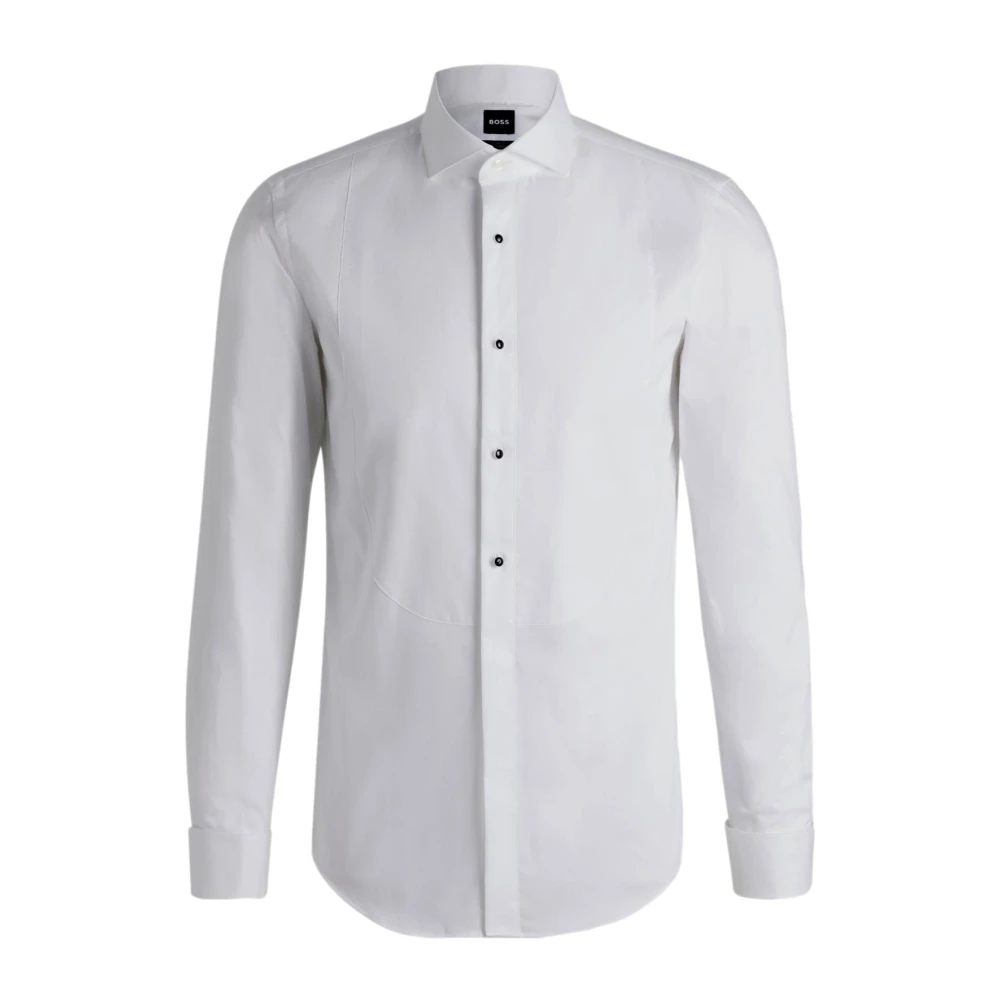 Boss Uomo Bianco Magliette, M, New,
