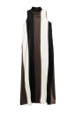 sleeveless-black-striped-dress-with-scarf-detailing
