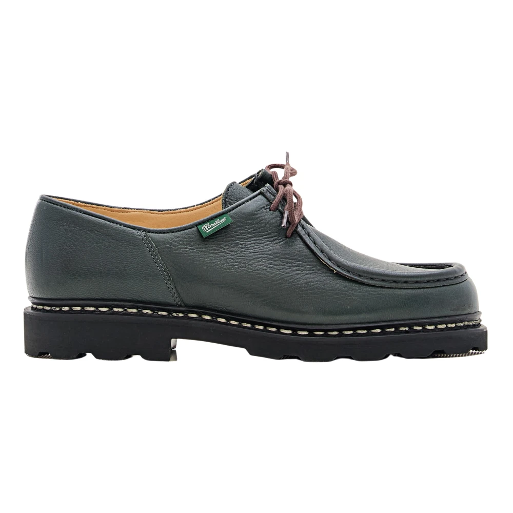 Paraboot Green Michael Lace-Up Shoe - Male - Laced Shoes - 11 Uk - Shoes
