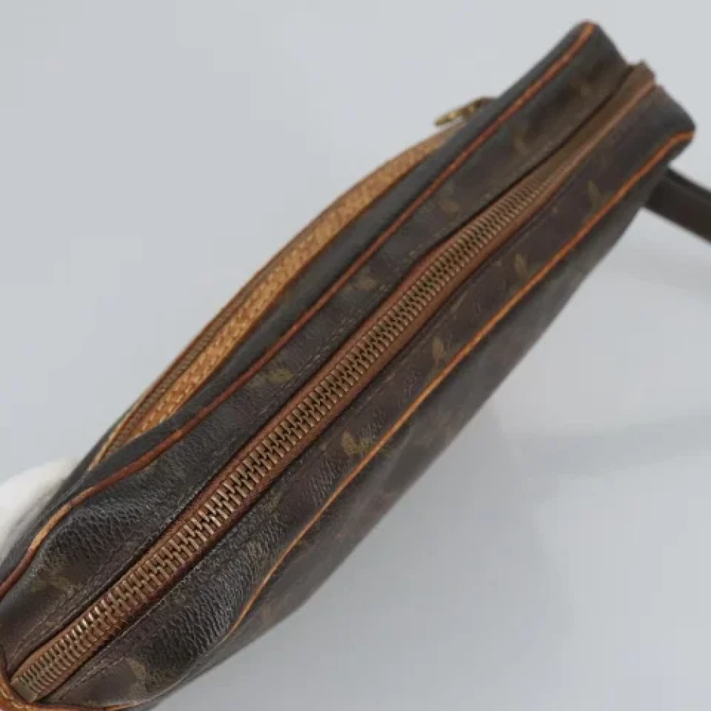 Louis Vuitton Vintage Pre-owned Canvas clutches Brown Dames