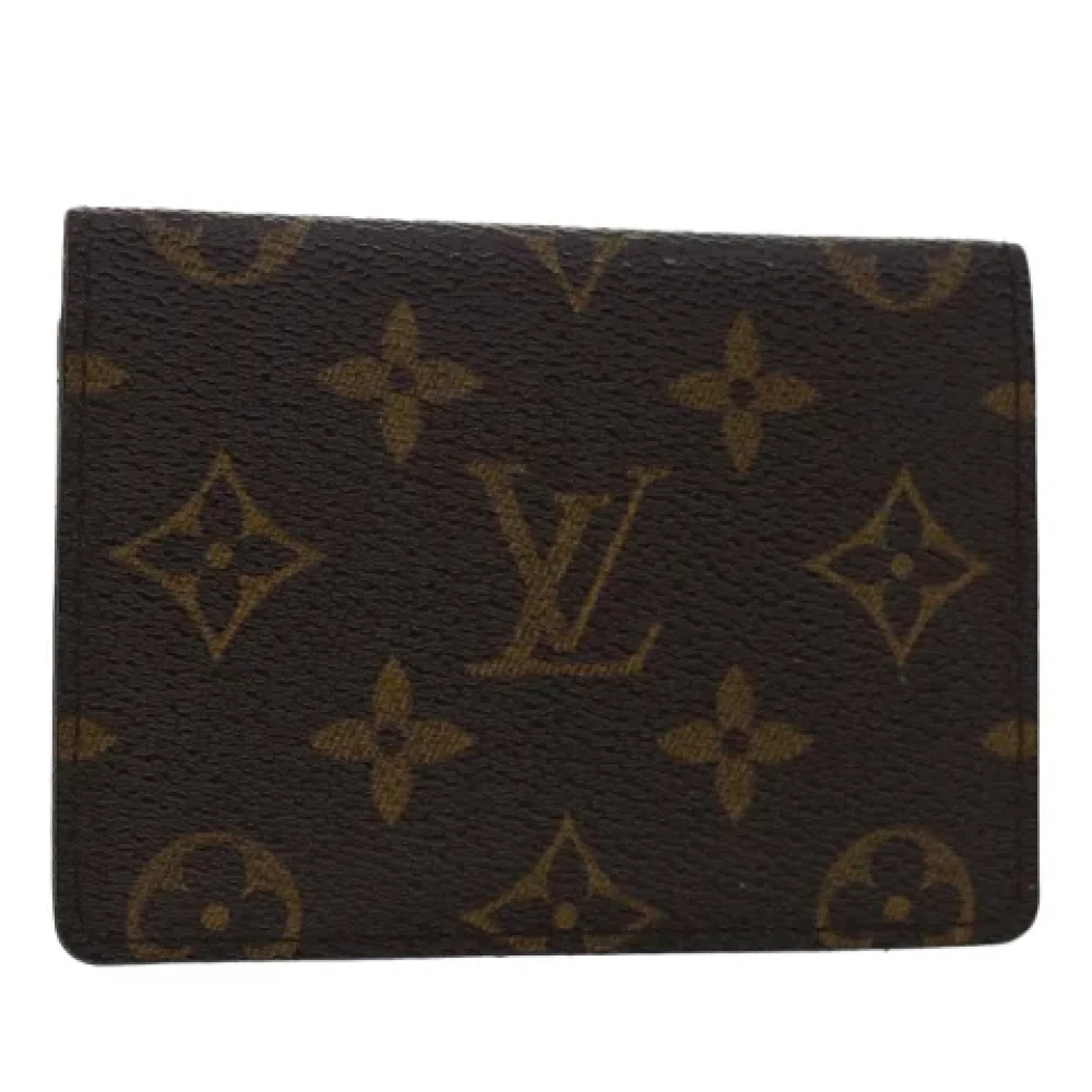 Louis Vuitton Vintage Tweedehands Bruin Canvas Louis Vuitton