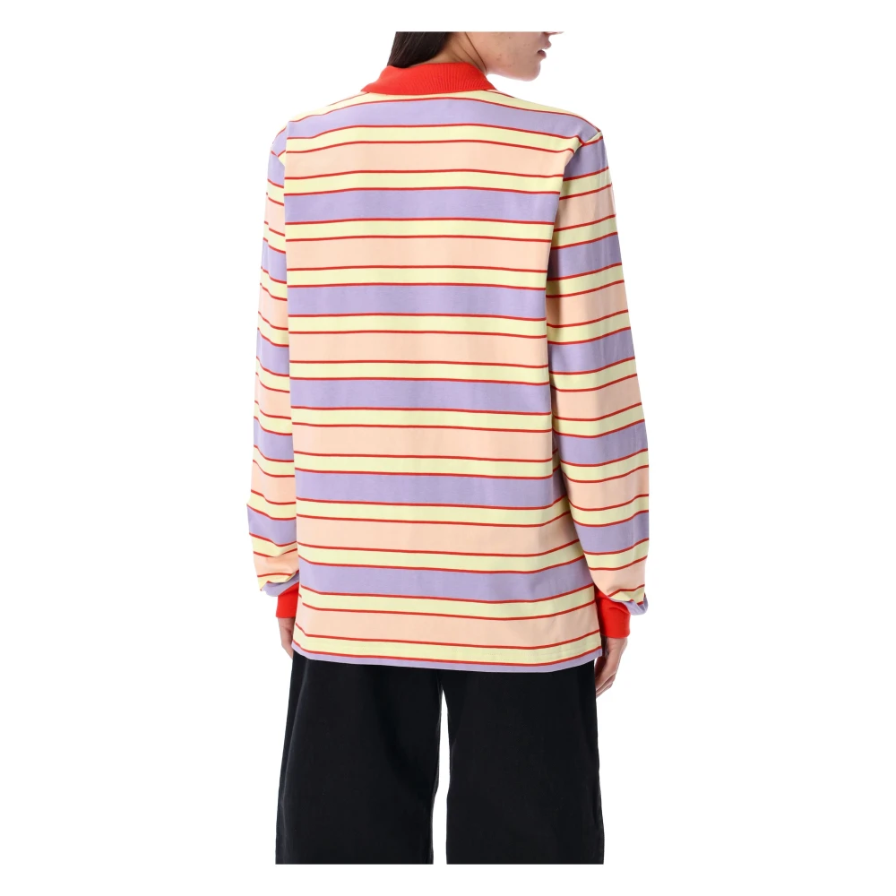 JW Anderson Gestreept Poloshirt Multicolor Dames