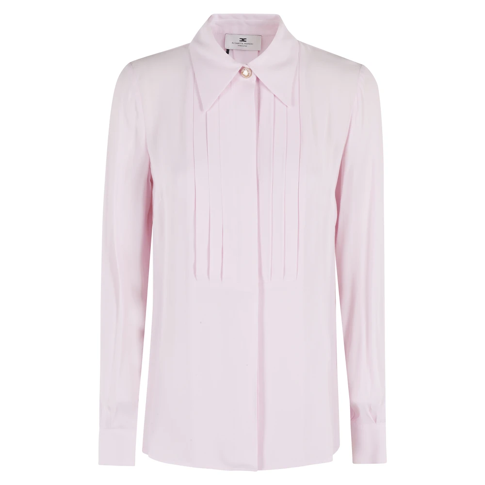 Elisabetta Franchi Stijlvolle Shirt voor Vrouwen Pink Dames
