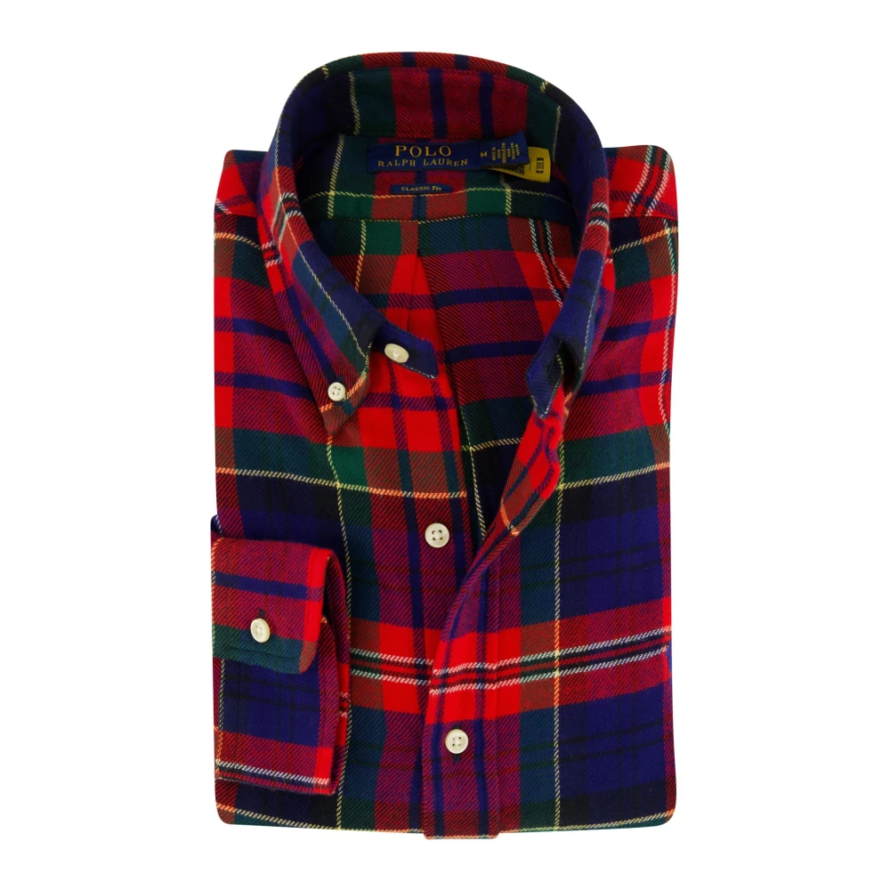 Ralph Lauren Polo casual overhemd rood Red Heren
