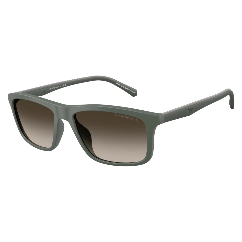 Emporio Armani Herren Grün Accessories, 57 Mmgröße:
