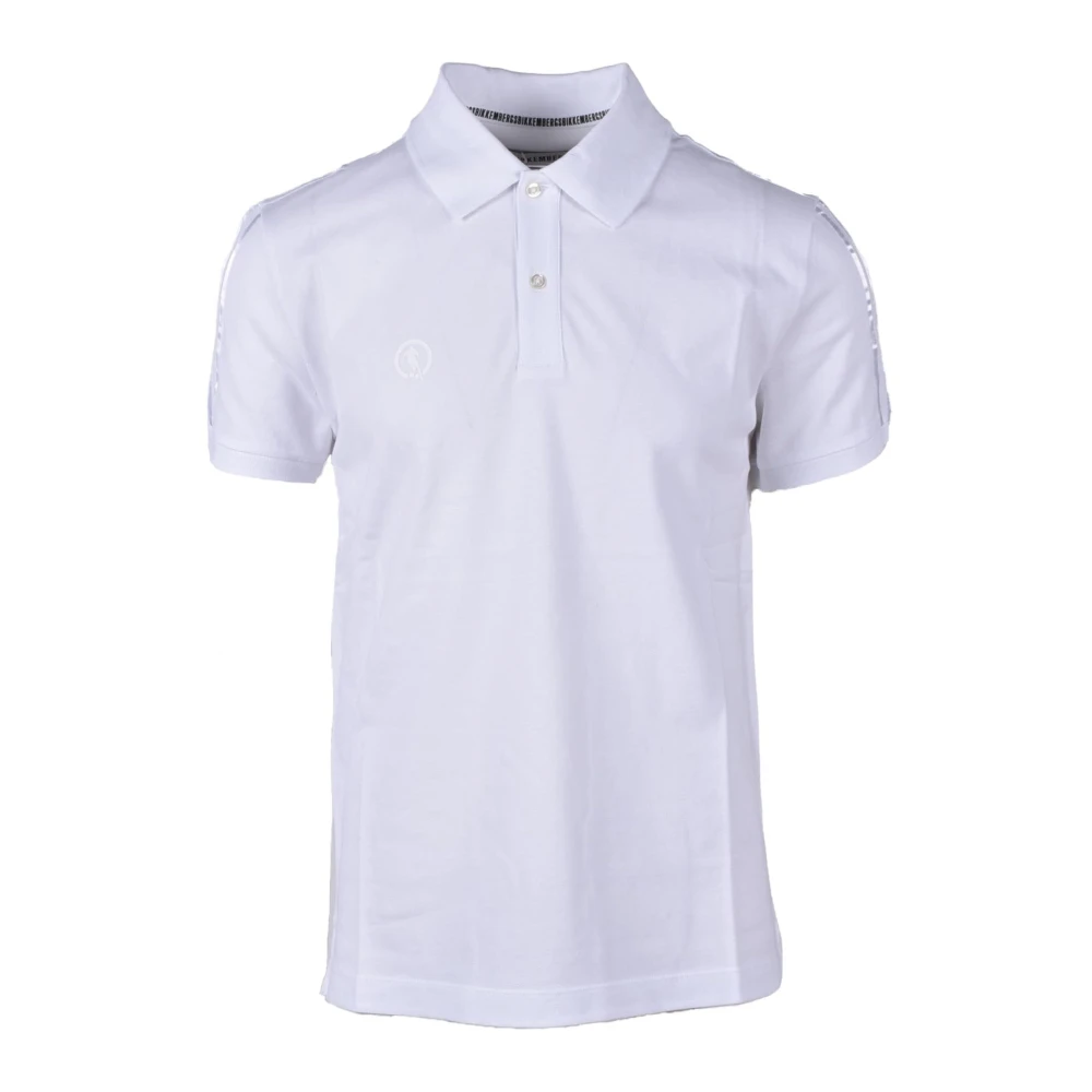 Bikkembergs Katoen Elastaan T-shirt White Heren