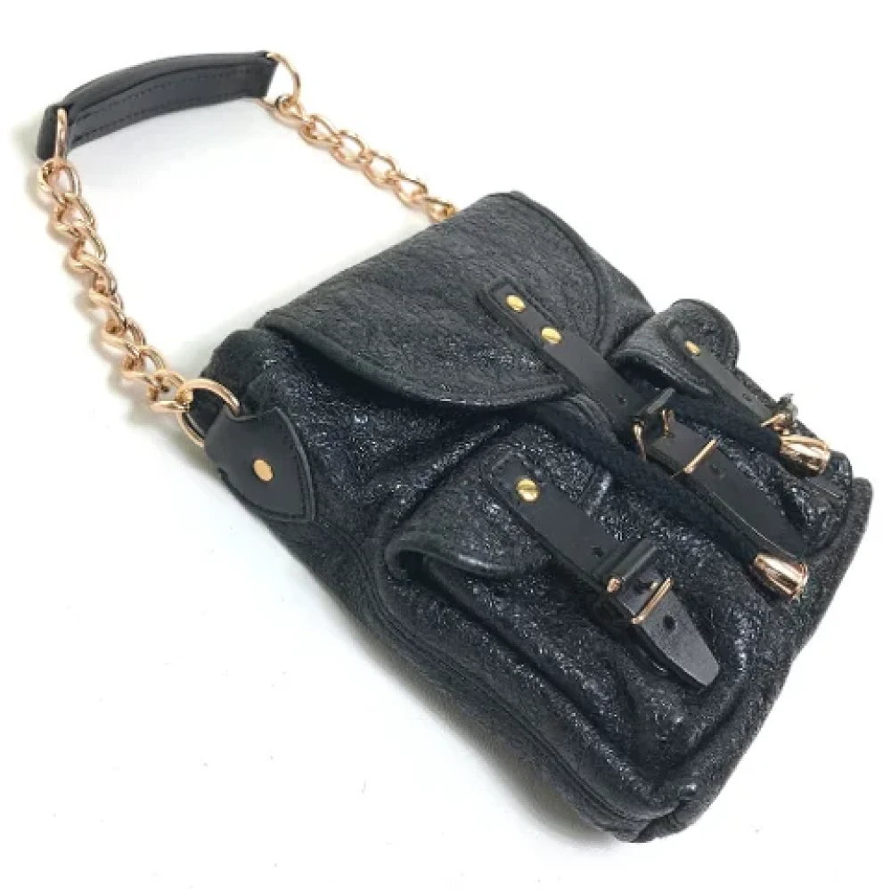 Balenciaga Vintage Pre-owned Leather balenciaga-bags Black Dames