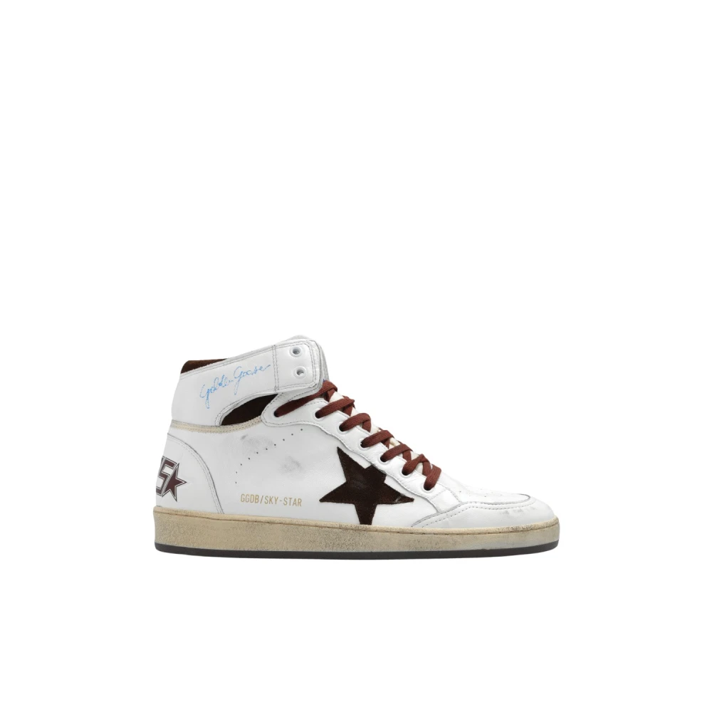 Golden Goose Herren Weiß Schuhe, 41 Eugröße: