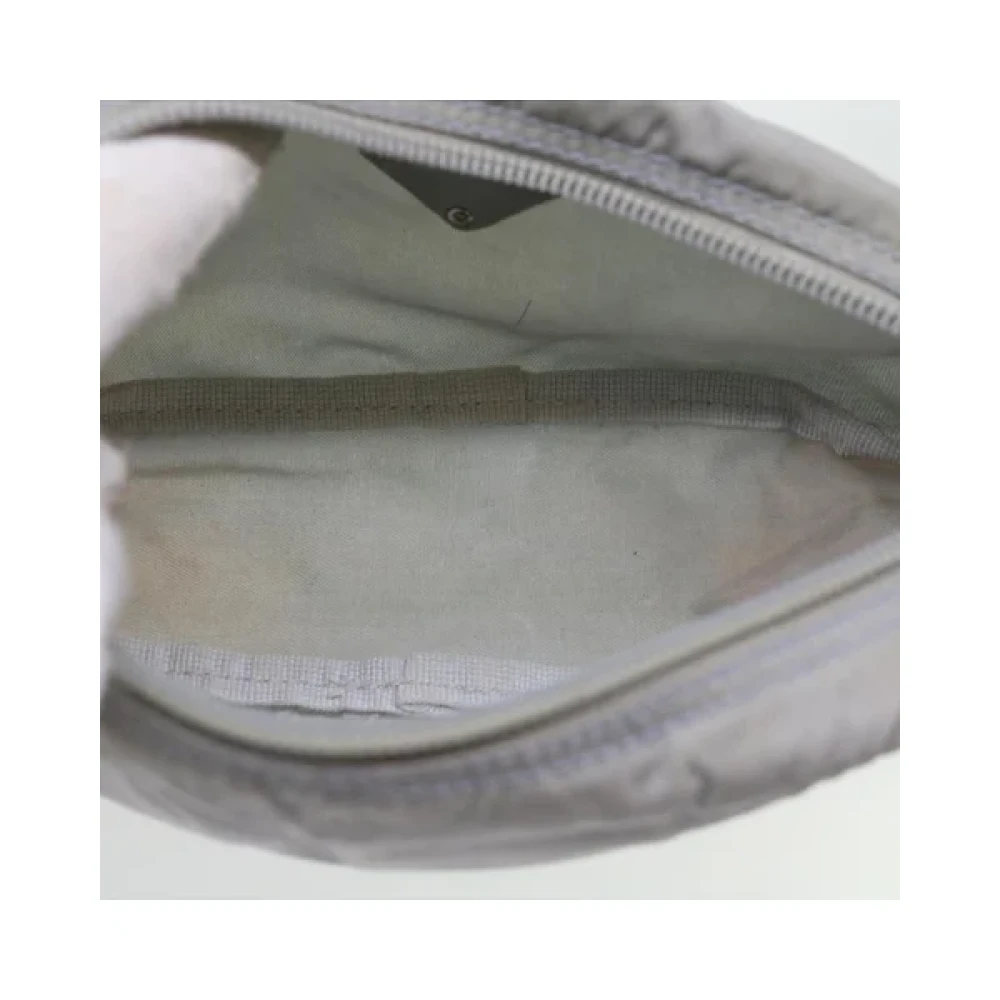 Prada Vintage Pre-owned Nylon prada-bags Gray Dames