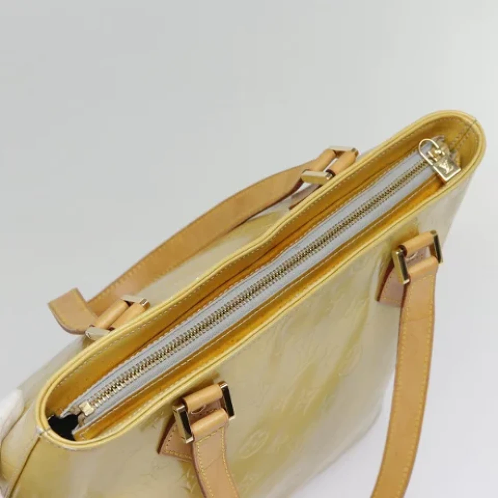 Louis Vuitton Vintage Pre-owned Leather totes Yellow Dames