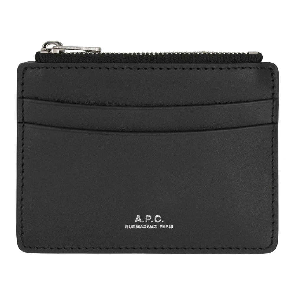 A.p.c. Herr Svart Accessoarer One Size, Wallets & Cardholders