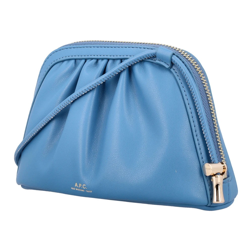 A.p.c. Blauwe Handtas Kleine Ninon Tas Blue Dames