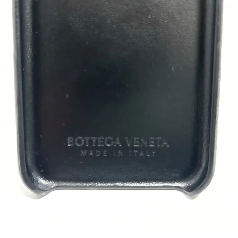 Bottega Veneta Vintage Pre-owned Leather home-office Black Dames