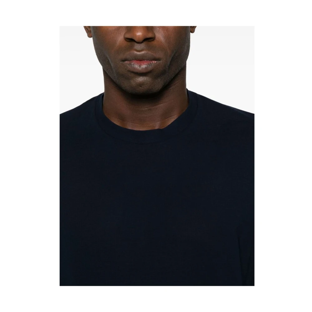 Mazzarelli T-Shirts Black Heren