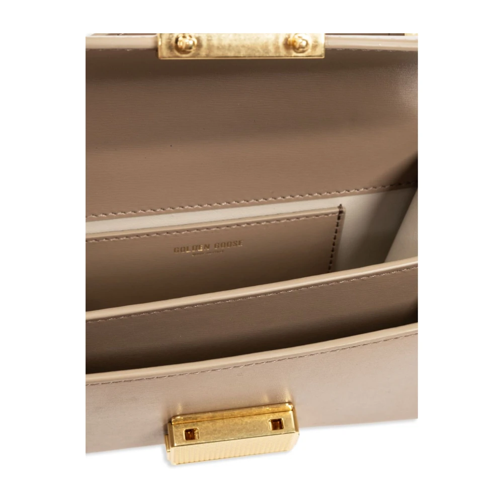 Golden Goose Venezia Small Leather Tote Bag Yellow Dames
