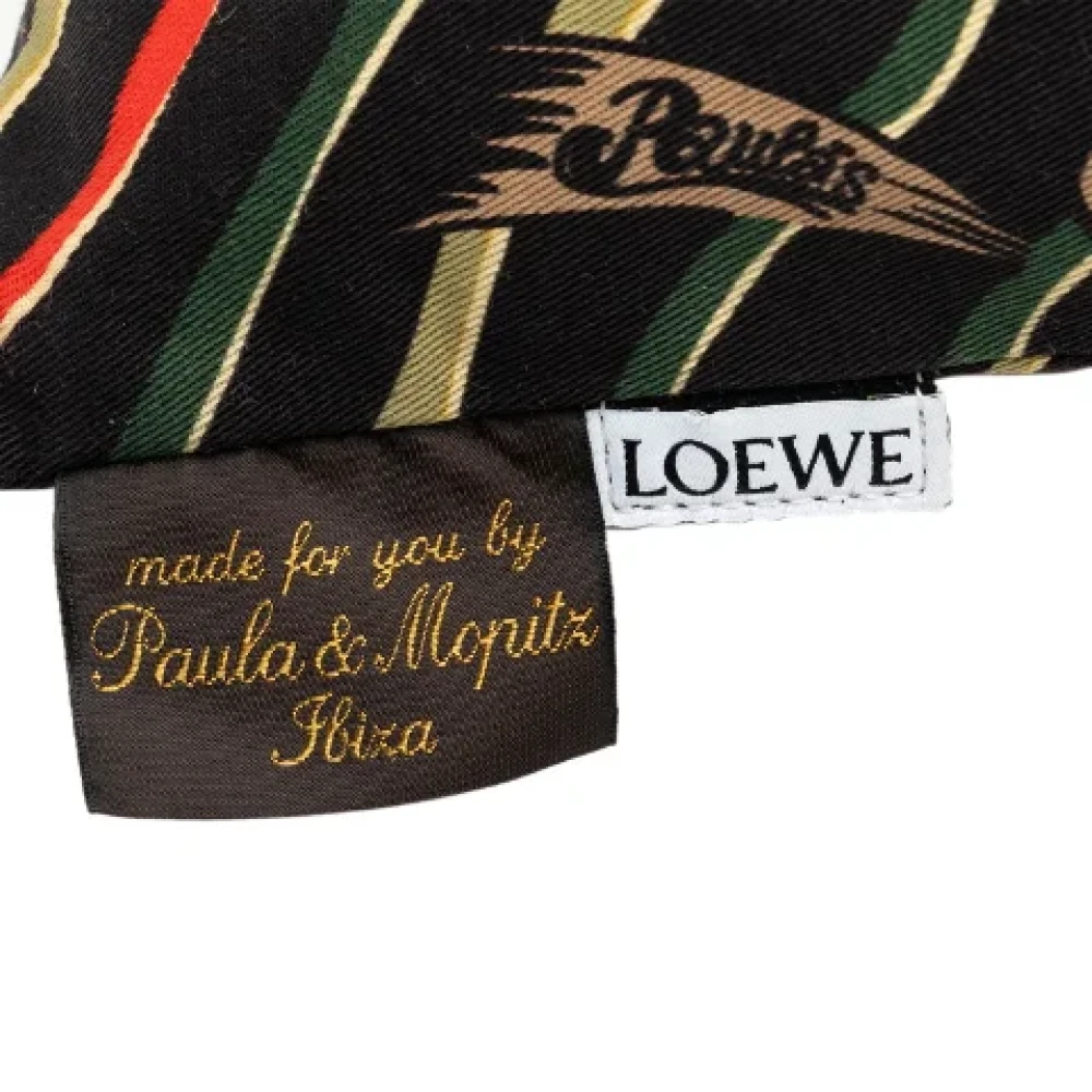 Loewe Pre-owned Canvas pouches Multicolor Dames