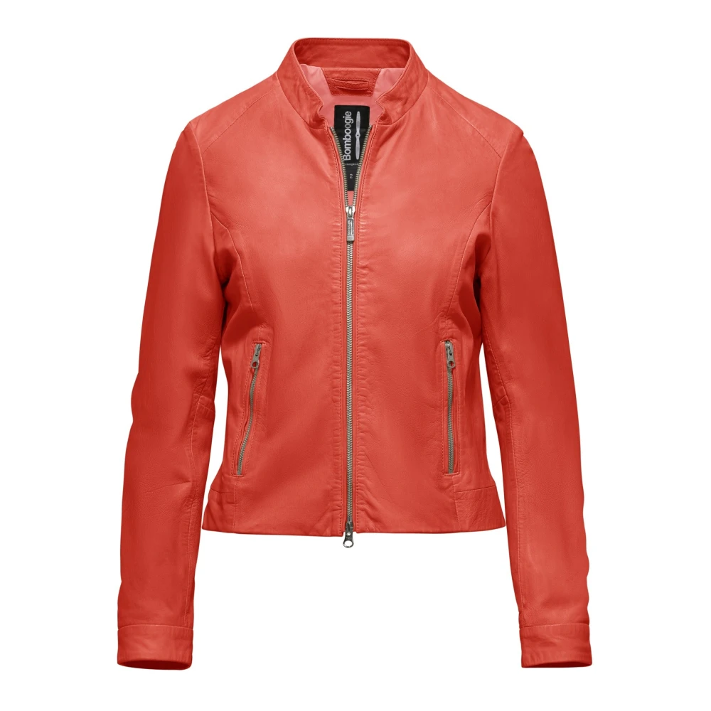 Jackets > Leather Jackets - - BomBoogie - Modalova