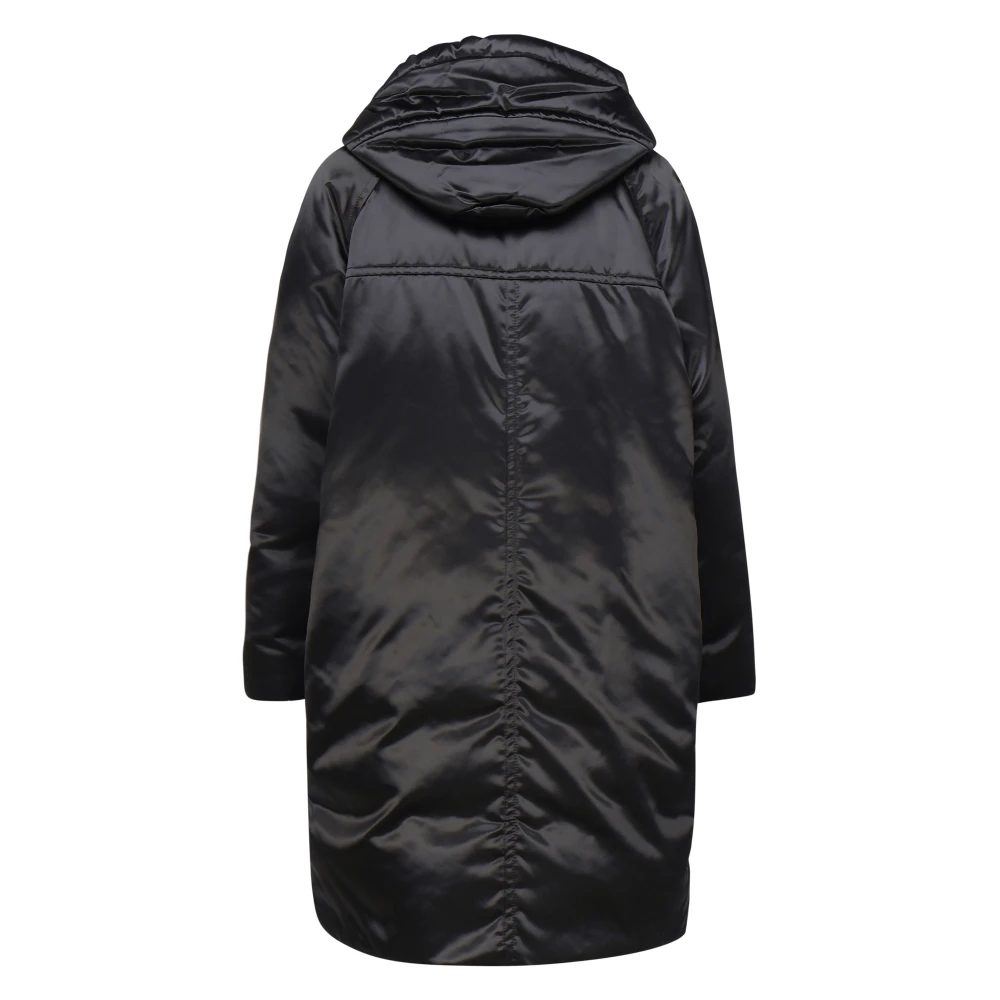 Fay Urban Long Pufferjas in Zwart Black Dames