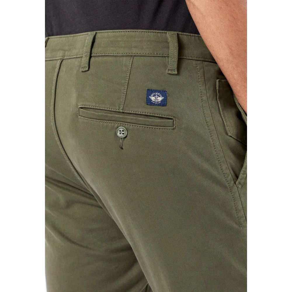 Dockers Skinny Flex Broek voor Mannen Green Heren