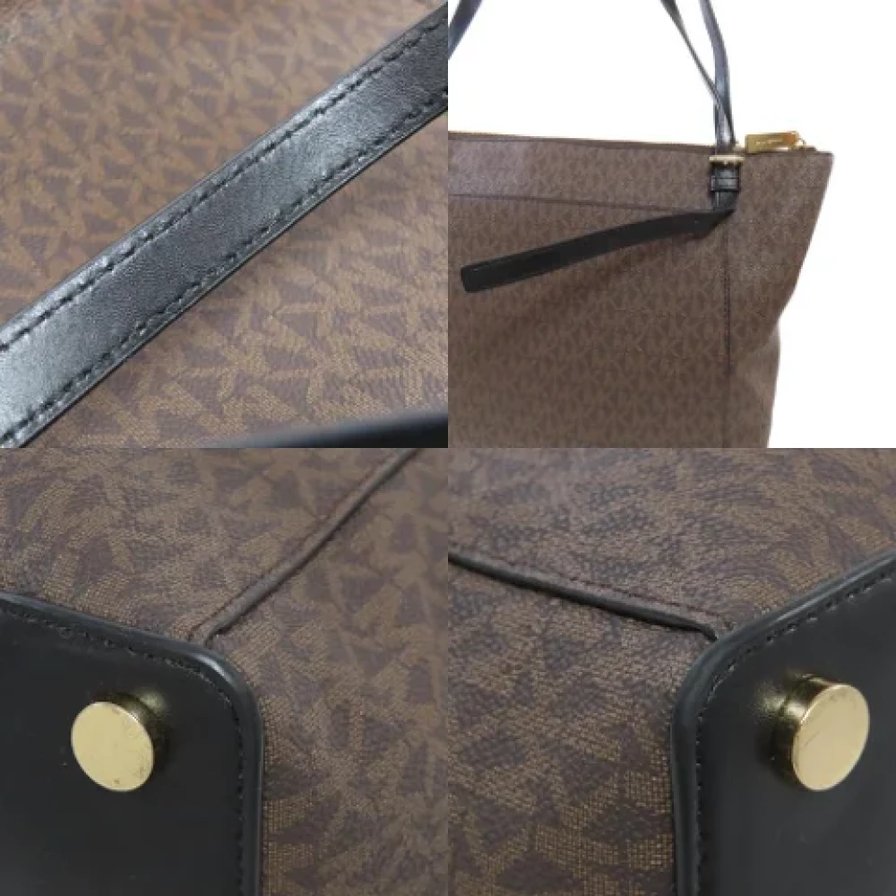 Michael Kors Pre-owned Plastic shoulder-bags Brown Dames
