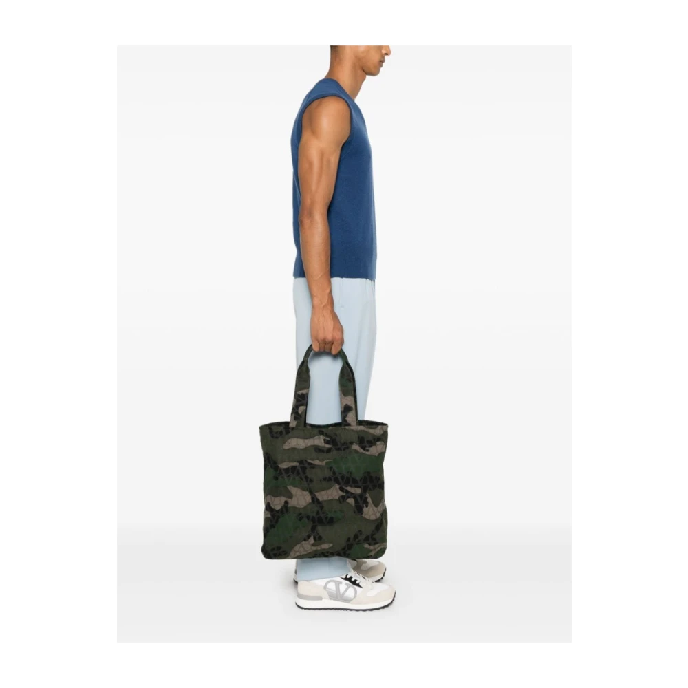 Valentino Garavani Groene Herentas Aw24 Green Heren
