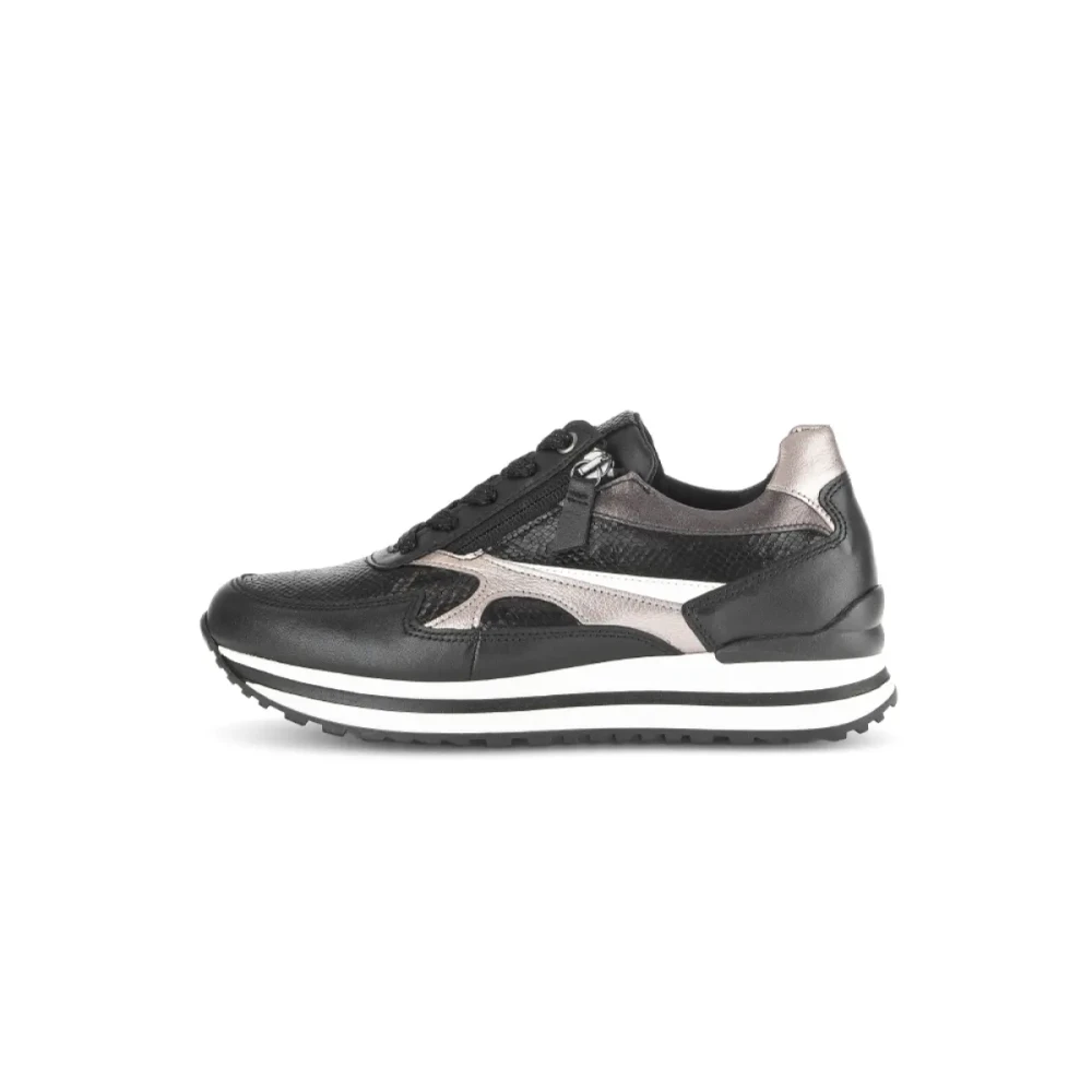 Gabor - Shoes > Sneakers - Black - Gabor - Modalova