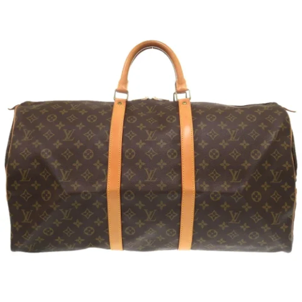 Louis Vuitton Vintage Pre-owned Canvas travel-bags Brown Dames
