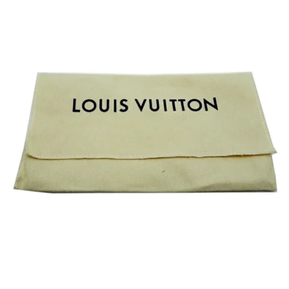 Louis Vuitton Vintage Pre-owned Leather wallets White Dames