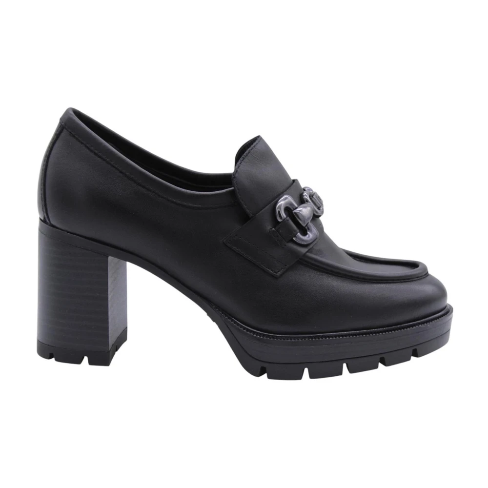 Nerogiardini Svart Klassiska Dalgo Mocassin Skor