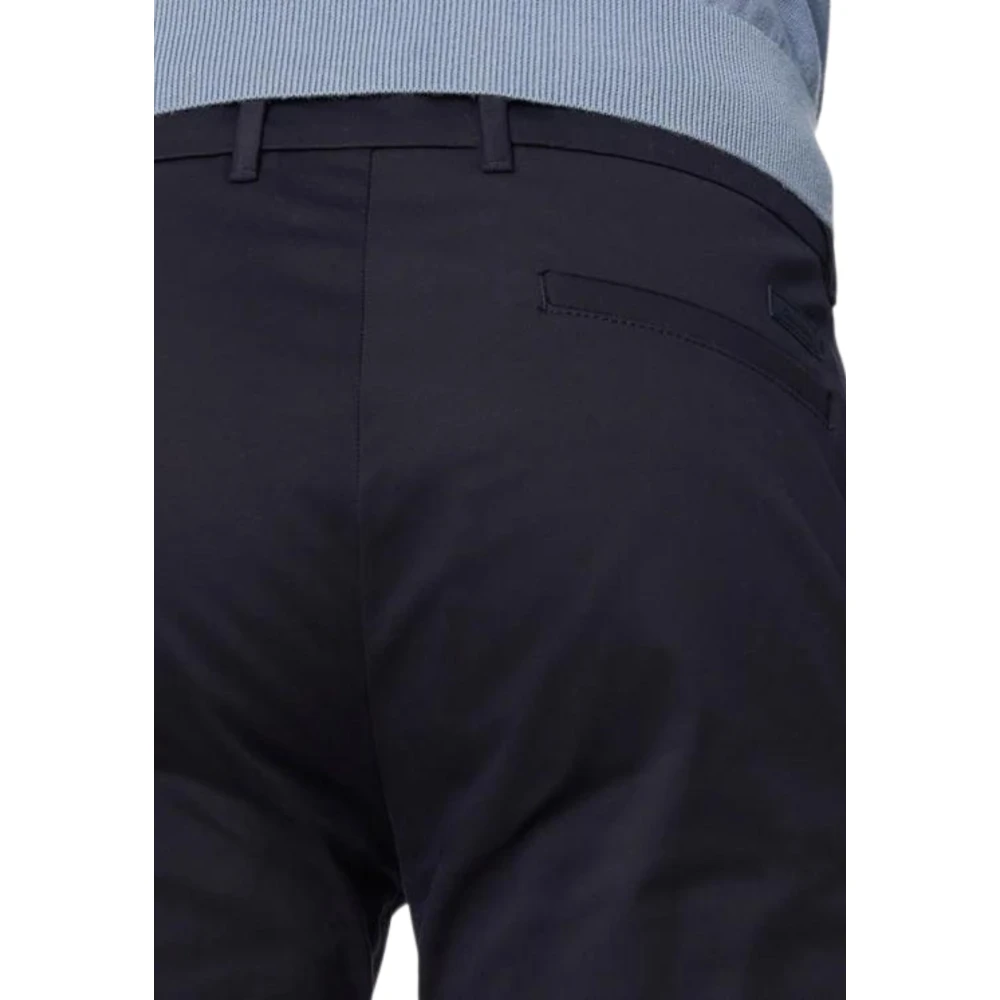 Calvin Klein Blauwe Chino Broek met Rits Sluiting Blue Heren