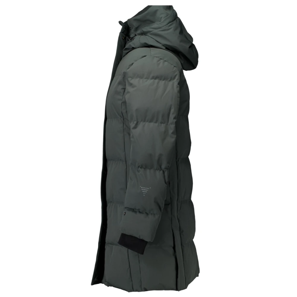 Krakatau Groene Parka Jas Green Dames