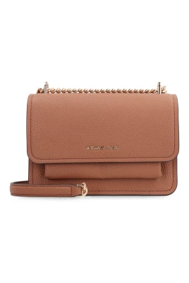 Läder Crossbody-väska med Kedja Rem