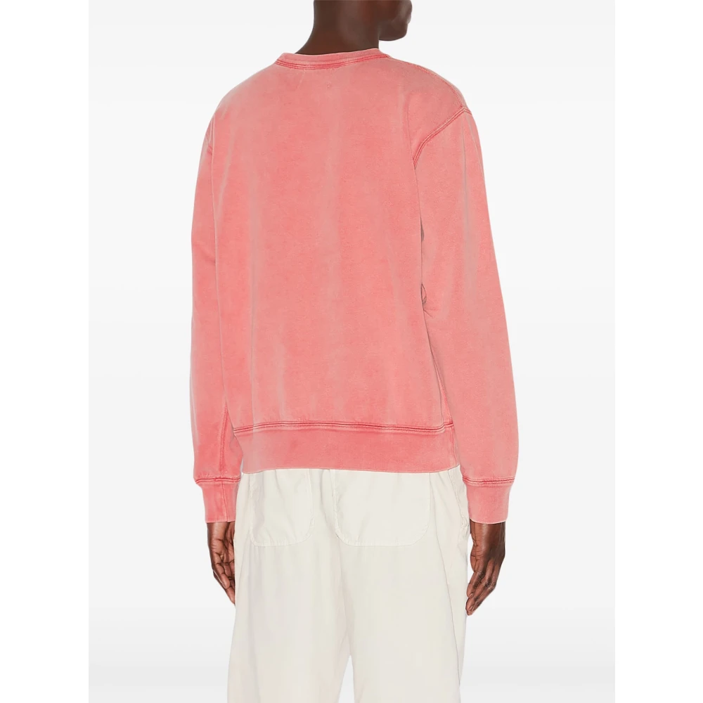 Isabel marant Koraal Mikoy Ga Sweatshirt Red Heren