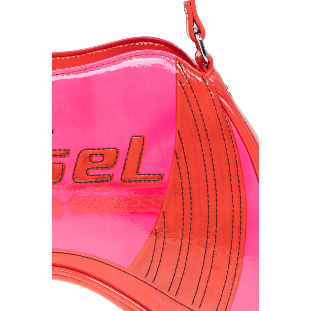 Diesel Schoudertas Play Shoulder Pink Dames