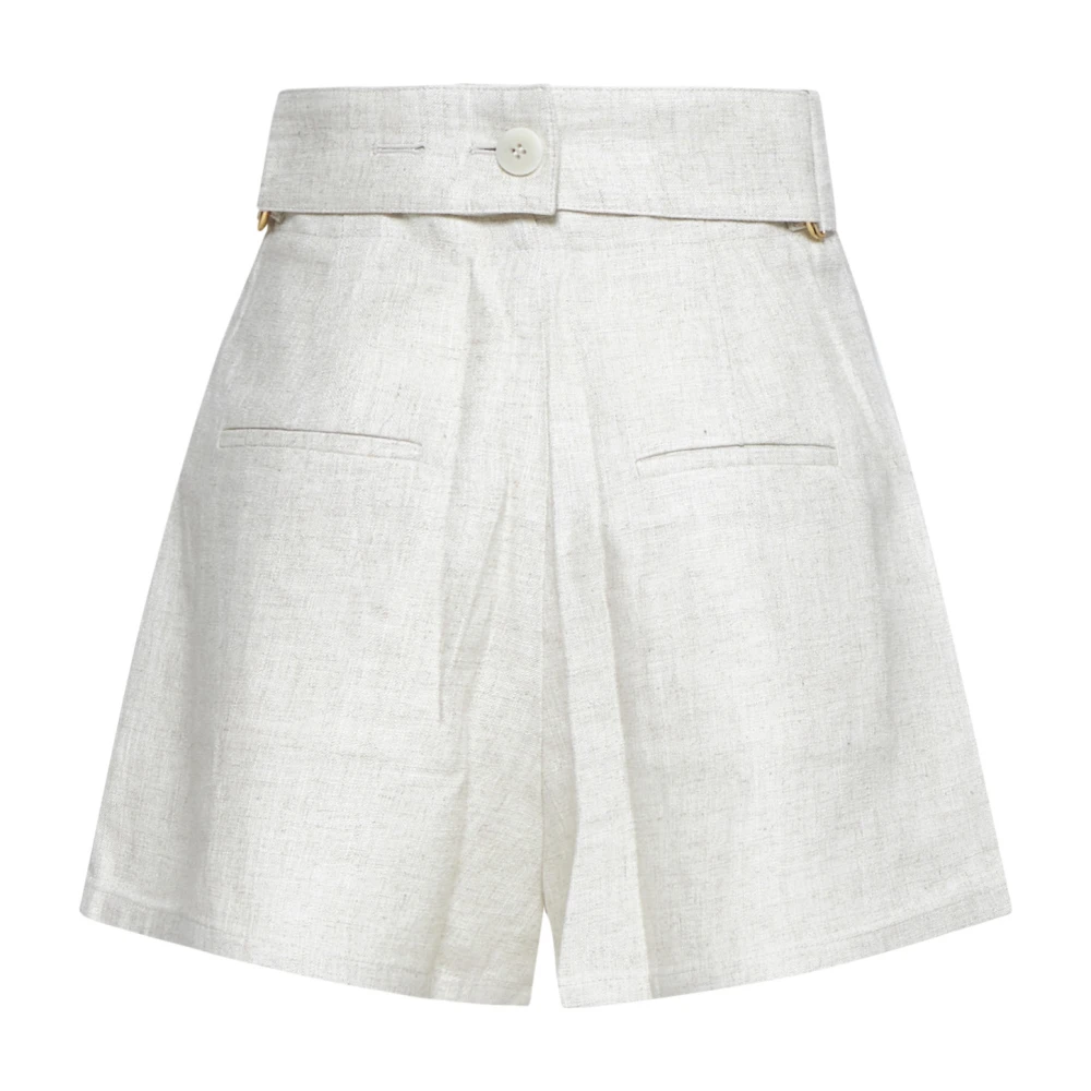 Jacquemus Beige Shorts Beige Dames
