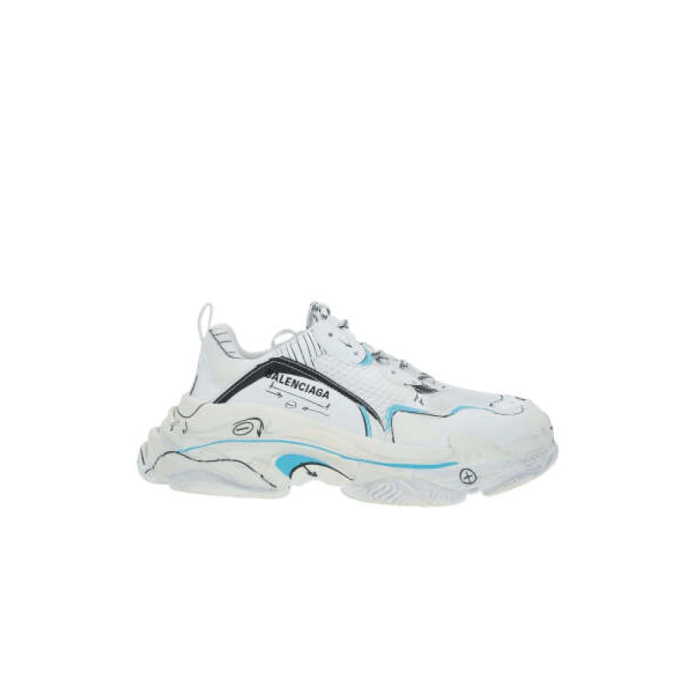 Balenciaga best sale witte sneakers