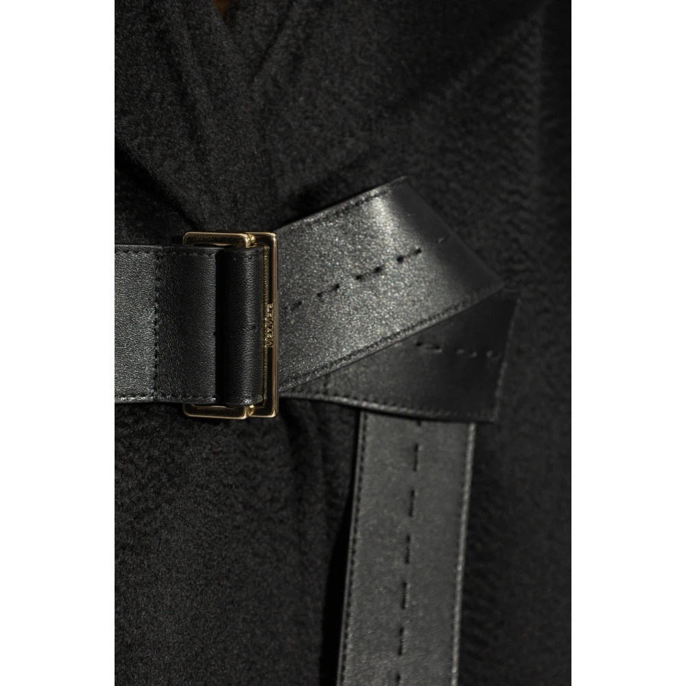 Max Mara Poncho Dorico Black Dames
