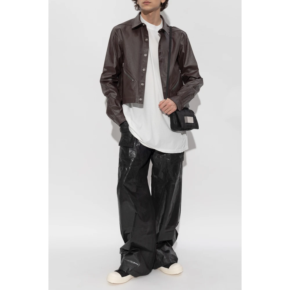 Rick Owens Tarp T-Shirt White Heren