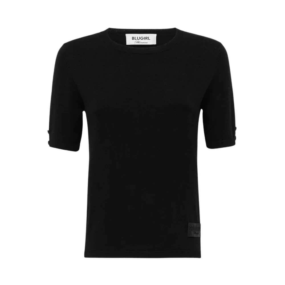Blugirl Zwarte Sweater Collectie Black Dames