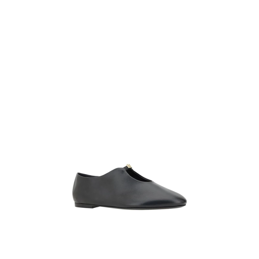 Givenchy Stijlvolle geperforeerde ballerina's met metalen detail Black Dames