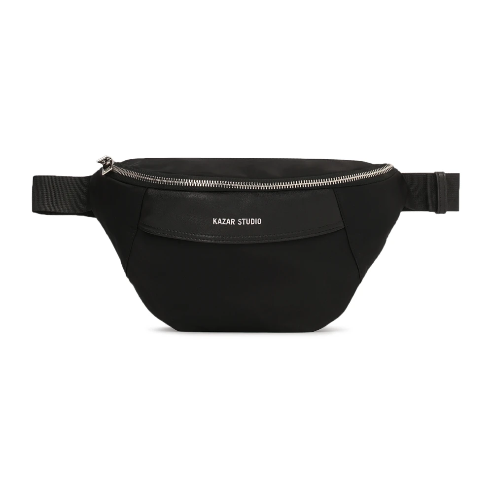 Kazar Studio Zwarte textiel heuptas Black Heren