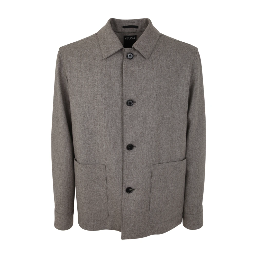 Ermenegildo Zegna Blazers Gray Heren