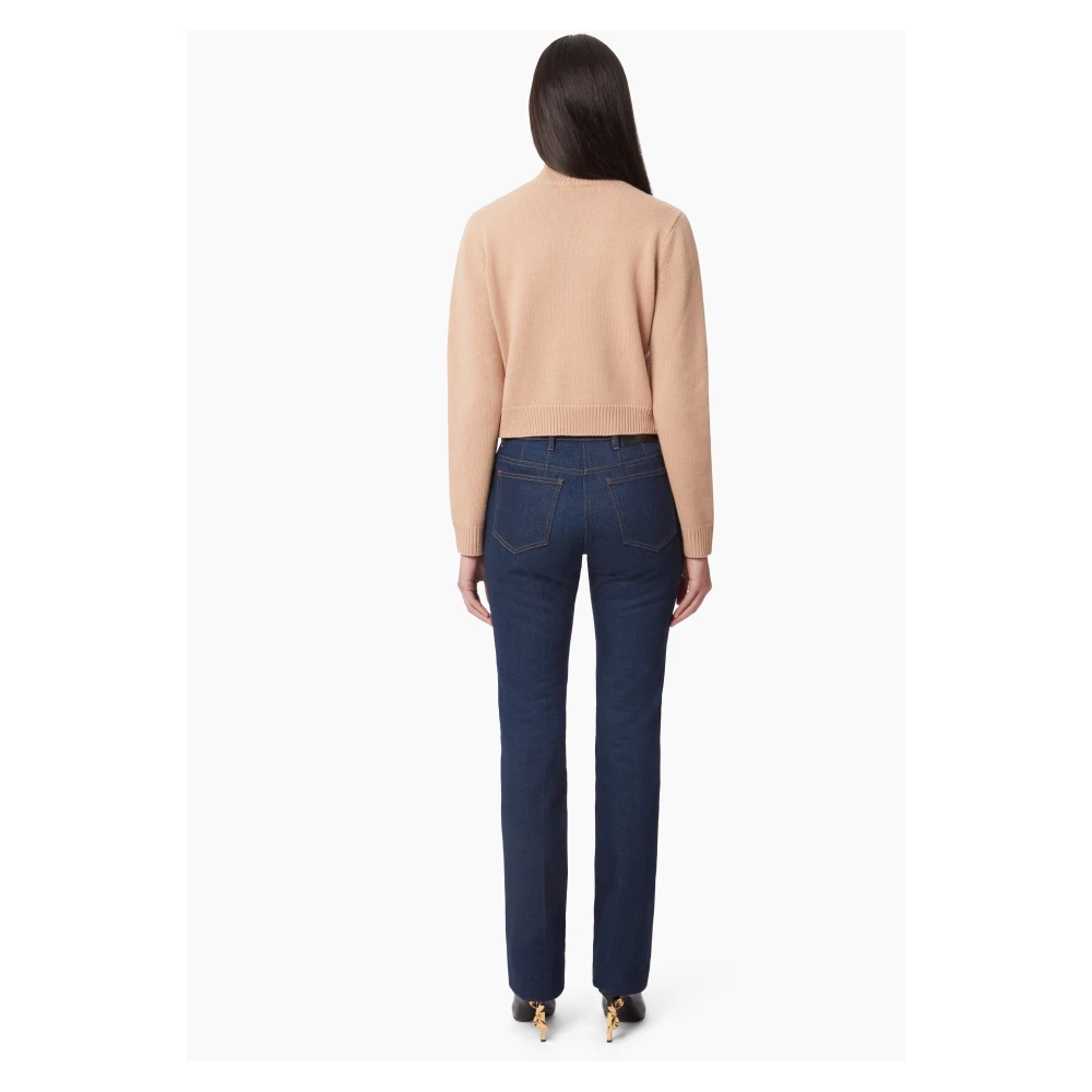 Nina Ricci Gebreide coltrui in beige Dames