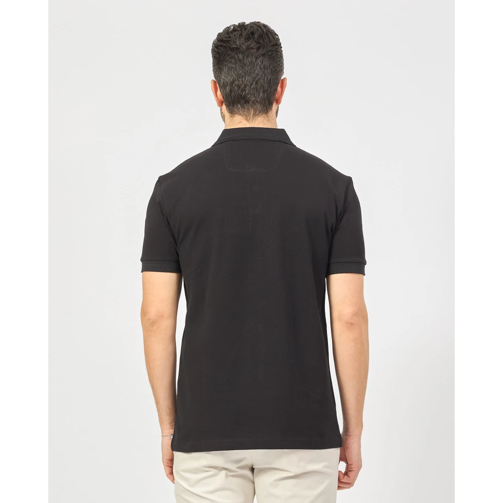 Hugo Boss Heren Paddy Polo met Contrastdetails Black Heren