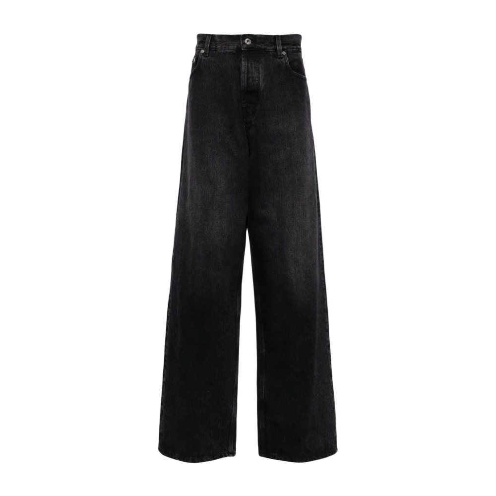 Off White Wide Jeans Black Heren