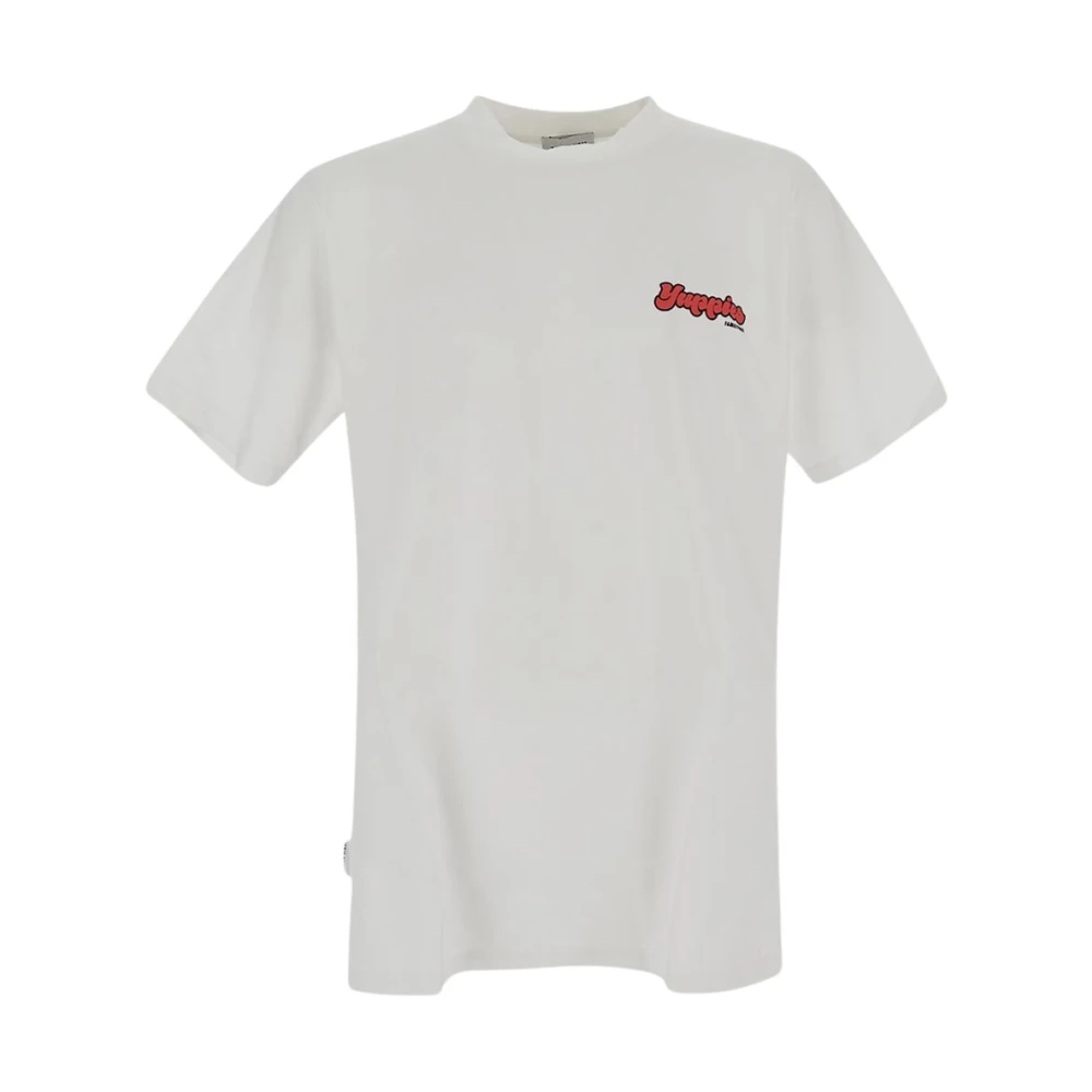 Family First Katoenen Yuppies T-Shirt White Heren