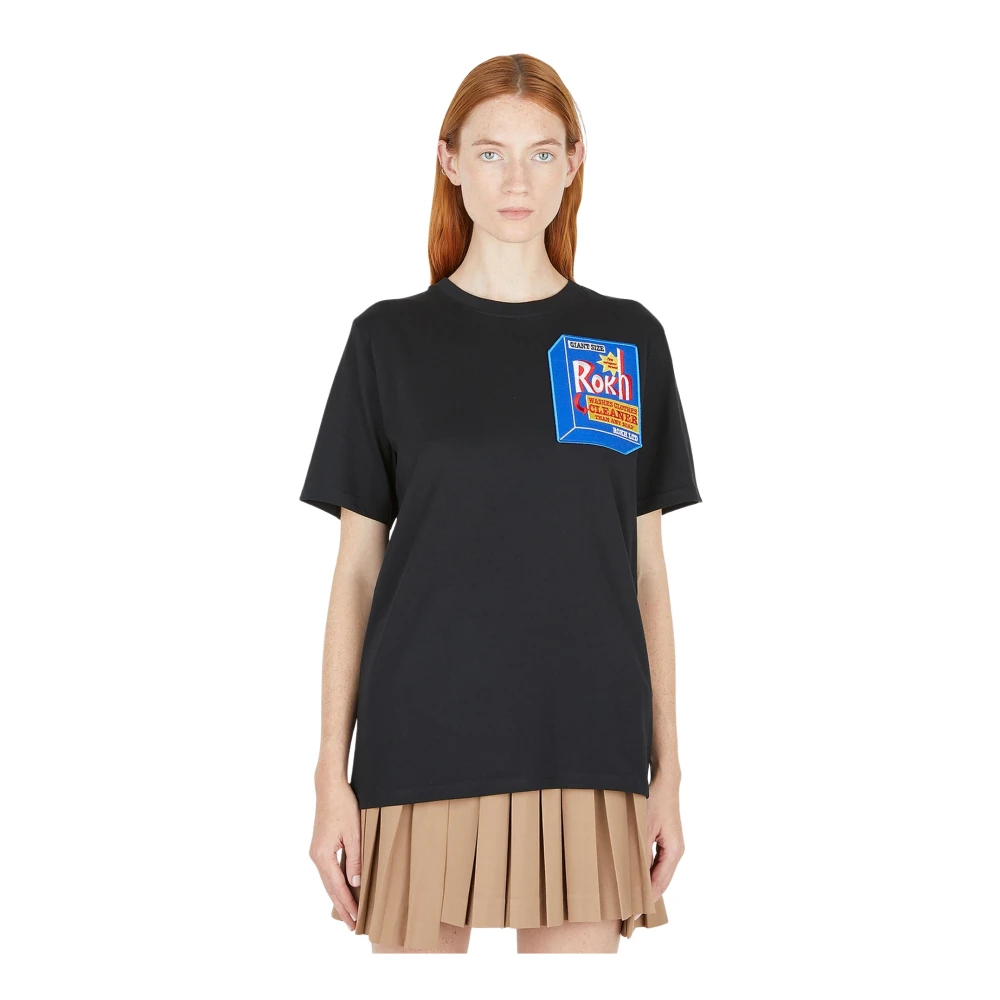 Rokh Donna Nero Top, S, New,